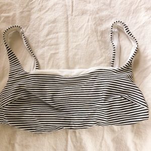 aerie long bikini top